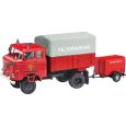 95280 IFA W50 LA "Hilfsrüstwagen FFW Euba" + TSA Anhänger Thumbnail 1