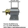 51320 Motorhalterung für Getriebemotoren N20 6V/12V Thumbnail 2
