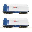 6680007 2-tlg. Set: Schiebeplanenwagen, ÖBB/RCW, Ep. VI Thumbnail 1