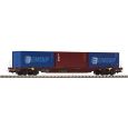 54687 H0-Containertragwagen Sgnss beladen mit 3 Containern, NS, Ep.VI Thumbnail 1