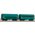 58288 H0-2er Set Schiebeplanenwagen, FS, Ep.VI Thumbnail 1