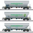 46346 H0 3er Set Getreidesilowagen, SNCF, Ep.VI, WS Thumbnail 1