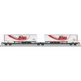 47472 H0 Doppel-Taschenwagen Sdggmrss, MFD-Rail, Ep.VI, WS Thumbnail 1