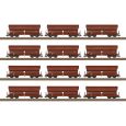 24968 H0 12er Set Schwenkdachwagen Tals 968, DB, Ep.IV Thumbnail 1