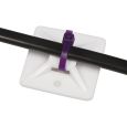 31876 Kabelhalter 30mm x 30mm für Kabelbinder (Klebesockel) 10er-Pack Thumbnail 1