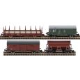 6660044 N 4er Set Güterwagen, DB, Ep.IV Thumbnail 1
