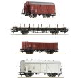 6600101 H0 4er Set Güterwagen, PKP, Ep.IV Thumbnail 1