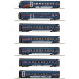 5510004 H0 7er Set Personenwagen Nightjet, ÖBB, Ep.VI, DC-Sound Thumbnail 1
