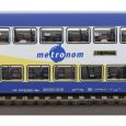 6200106 H0 2er Set Doppelstockwagen mit Steuerwagen, Metronom, Ep.VI DC Thumbnail 3