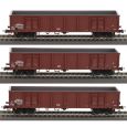 6600103 H0 3er Set Offene Güterwagen, DR, Ep.IV Thumbnail 1