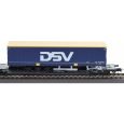 6600034 H0 Doppeltaschen-Gelenkwagen T3000e, TX-Logistik, Ep.VI 'DSV' Thumbnail 6