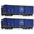 6640003 H0e 2er Set Fahrradtransportwagen GGm/s, ÖBB, Ep.IV Thumbnail 1