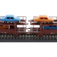 18592 TT Autotransportwagen-Einheit Laaek 4357 mit 8 PKW Lada 1200, DR, Ep.IV Thumbnail 4