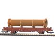 31512 TT Flachwagen Ks 3300 mit Flanschrohr, DR, Ep.IV Thumbnail 1