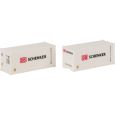 182053 H0 20' Container DB, 2er-Set Thumbnail 1
