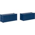 182054 H0 20' Container, blau, 2er-Set Thumbnail 1