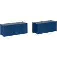 182054 H0 20' Container, blau, 2er-Set Thumbnail 2