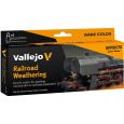 770264 Farb-Set, Alterung einer Dampflokomotive, 8 x 17ml Thumbnail 1
