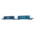 48110 H0 Containerwagen Sffggmrrss 36, AAE, Ep.VI 'APL / HANJIN' Thumbnail 1