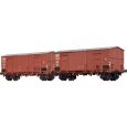 48573 H0 2er Set Spitzdachwagen Fc, FS, Ep.III Thumbnail 1