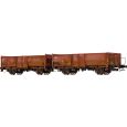 48640 H0 2er Set offene Güterwagen E 037 mit Rübenladung, SBB, Ep.III, gealtert Thumbnail 1