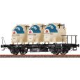 50922 H0 Behältertragwagen Lbs577, DB, Ep.IV 'Südzucker' Thumbnail 1
