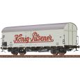 50982 H0 Gedeckter Güterwagen Ibdlps383, DB, Ep.III 'König Pilsener' Thumbnail 1