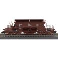 HN9746 TT 3er Set Selbstentladewagen Fac125, niedriger Wagenkasten, DR, Ep. IV Thumbnail 9