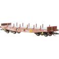 113450-2 TT Flachwagen Rmms 3960, DR, Ep. IV (Wagennummer: 0279-4) Thumbnail 1