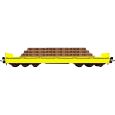 NW 22978 H0 Schwerlastwagen Samms-u 454, Bahnbau Gruppe, Ep.VI Thumbnail 1