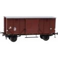 20.218.13 H0 Gedeckter Güterwagen, CHD 5M, ohne Bremse, braun, NS 8821, Ep. III Thumbnail 1