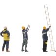 5870009 H0 NS Gleisarbeiter mit Leiter 1990 (3x) Thumbnail 2