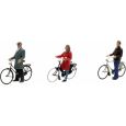 5870018 H0 Radfahrer an der Ampel (3x) Thumbnail 1