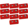 3042 10 Bananenbuchsen 2,5mm, rot Thumbnail 1