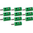 3053 10 Bananenstecker 2,5mm, grün Thumbnail 1