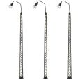 180109 H0 LED-Gittermast-Bogenleuchte, kaltweiß, 3 Stück Thumbnail 1