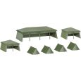 745826 H0 Bausatz Zelte (7 Stück) Militär Thumbnail 1