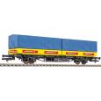 L235224 H0 Containertragwagen Lgjs, Spedition MOLL Pritschen, DB, Ep. IV Thumbnail 1