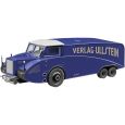 L937491 H0 LKW Rumpler RuV 31, dunkelblau, Kühlergrill blau, Dach grau Thumbnail 1