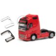 054492 H0 Sonnenblende groß Volvo FH Gl. XL 4./5. Generation, 4xschwarz/4xweiß Thumbnail 1