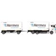 317658 H0 MAN TGX GX Wechselkoffer-Hängerzug "Hermes" Thumbnail 3