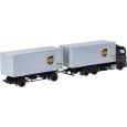 317832 H0 Mercedes-Benz Actros Classicspace Wechselkoffer-Hängerzug "UPS" Thumbnail 2