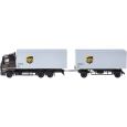 317832 H0 Mercedes-Benz Actros Classicspace Wechselkoffer-Hängerzug "UPS" Thumbnail 4
