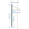 104 Moderner Straßenbahn Streckenmast (5 Stück) Thumbnail 2