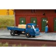 66020 H0 Goliath Express 1100 Pritschenwagen blau mit Ladegut Kisten Thumbnail 1