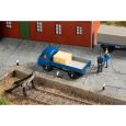 66020 H0 Goliath Express 1100 Pritschenwagen blau mit Ladegut Kisten Thumbnail 4