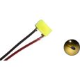 50201 LED SMD 0402 (10er Pack) mit Kupferlackdraht Draht Kabel warmweiß Thumbnail 1