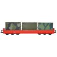 NW 22944 H0 Schwerlastwagen Samms-u 454 mit 3 FM 2 Kabinen, DBAG, Ep.V Thumbnail 1