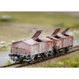 46018 H0 Klappdeckelwagen-Paar, SNCB, Ep. III Thumbnail 2
