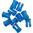 51512 LED Kappen 3mm blau transparent (10 Stück) Thumbnail 1
